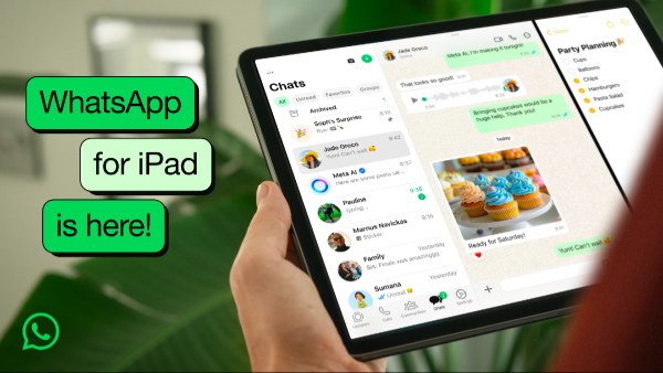 WhatsApp is Now Available for Download on iPad!
