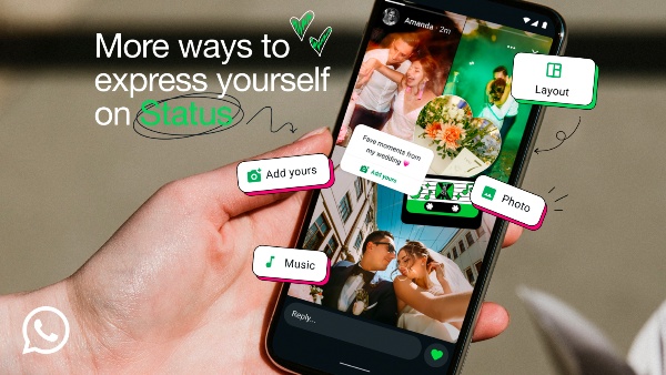 From Layout to Photo Stickers: WhatsApp Status Gets Four New Features 