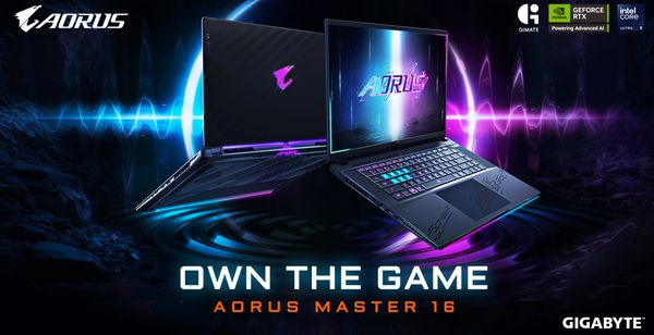 GIGABYTE Launches AORUS Master 16 in India with Built-In AI Agent
