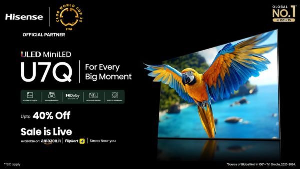 Hisense Launches U7Q Mini-LED TV Series in India: Check Price, Specs Hisense Launches U7Q Mini-LED TV Series in India: Check Price, Specs