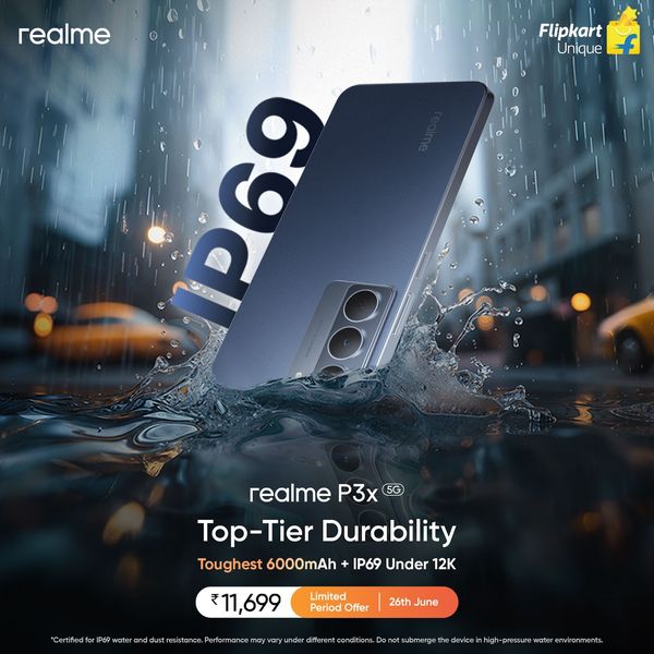 realme P3x 5G Available at Special Price of ₹11,699 Today Only