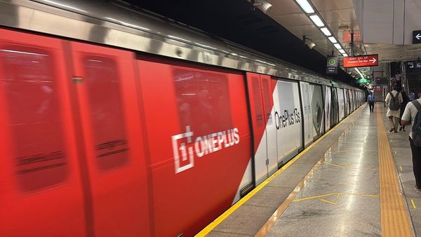 OnePlus Teams Up with Rapport Chrome for Metro Train Ad in Bengaluru