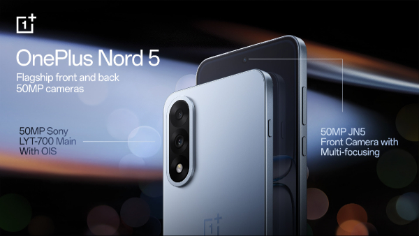 OnePlus Nord 5 Camera Specifications and Features Confirmed