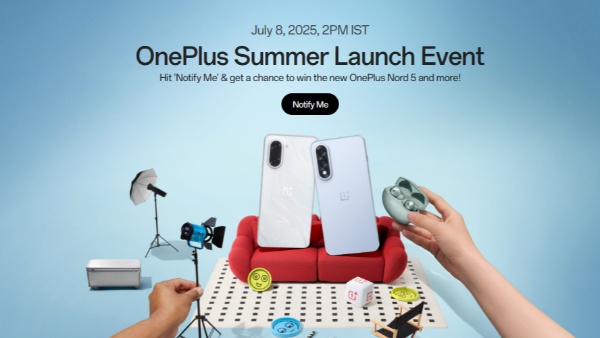 OnePlus Nord 5, OnePlus Nord CE5 Launch Date in India Set for July 8