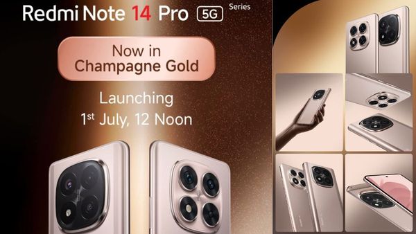 Redmi Note 14 Pro Series to Launch in Champagne Gold Color on July 1
