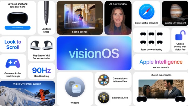 WWDC 2025: Apple Unveils visionOS 26 with Spatial Features 