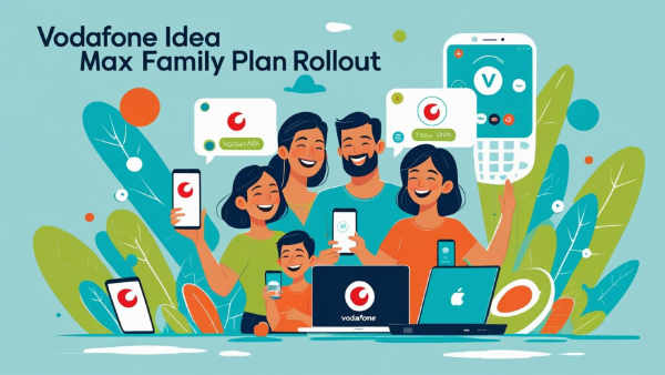 Vodafone Idea Rolls Out Vi Max Family Plan in India at Rs. 871