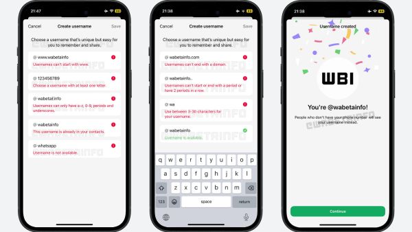 WhatsApp Will Soon Let You Hide Your Phone Number Using a Username