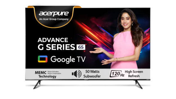 Acerpure Advance G Series 4K QLED TVs Launched in India