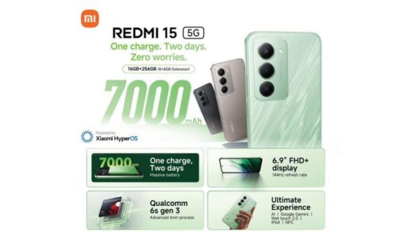 Redmi 15 5G Officially Teased to Launch in India: Check Leaked Specs Redmi 15 5G Officially Teased to Launch in India: Check Leaked Specs