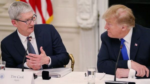 Tim Cook Unveils $100 Billion Apple Investment at Oval Office