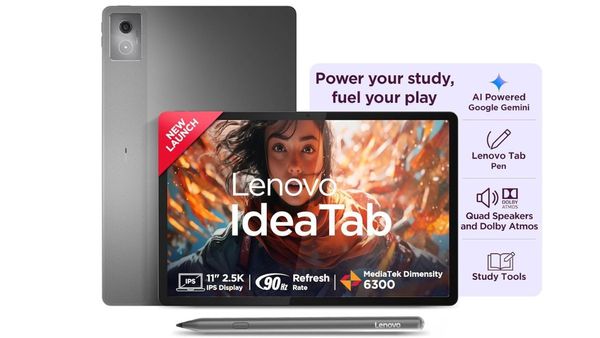 Lenovo Idea Tab Debuts with 2.5K Screen, 7040mAh Battery, and More