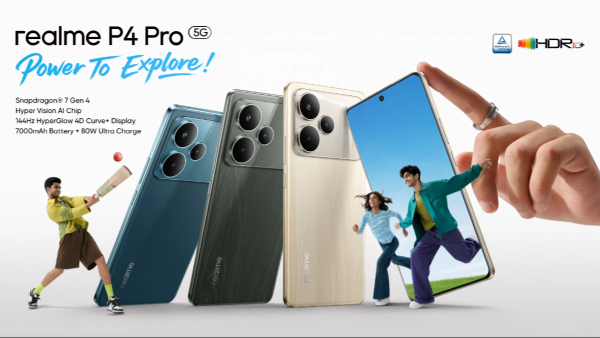 Realme P4 Pro Goes on Sale in India at 12 noon Today via Flipkart