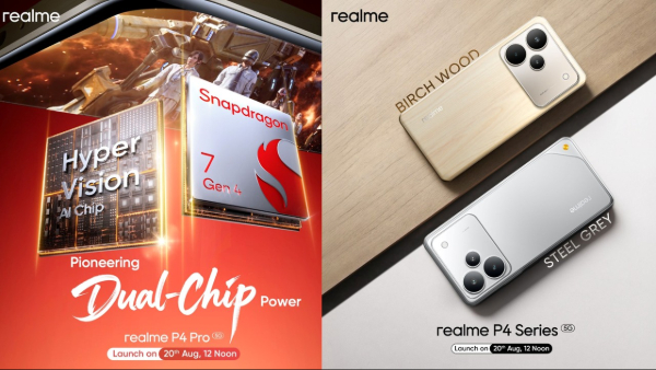 Realme P4 Series Launch Date in India Confirmed for August 20