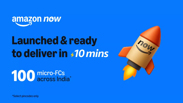 Amazon Now Launches In Mumbai With 10-Minute Delivery