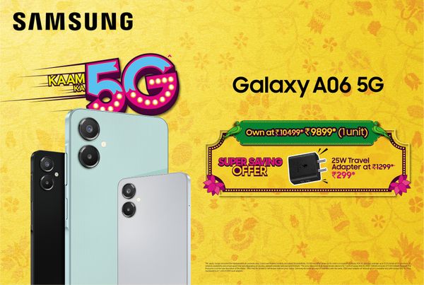 Samsung Cuts Galaxy A06 5G Price to ₹9,899 Ahead of Festive Sales
