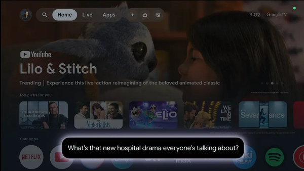Gemini Arrives on Google TV to Simplify Finding Shows and Movies