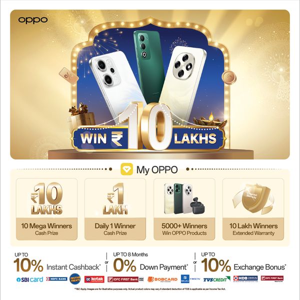 OPPO Reno14 5G Diwali Edition Launched in India, Priced From ₹36,999