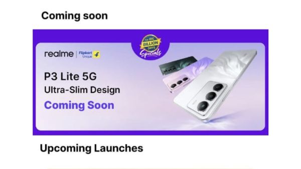 Realme P3 Lite 5G India Launch Confirmed: Flipkart Microsite Live