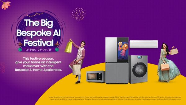 Samsung Big Bespoke AI Sale: Check Festive Deals on Home Appliances