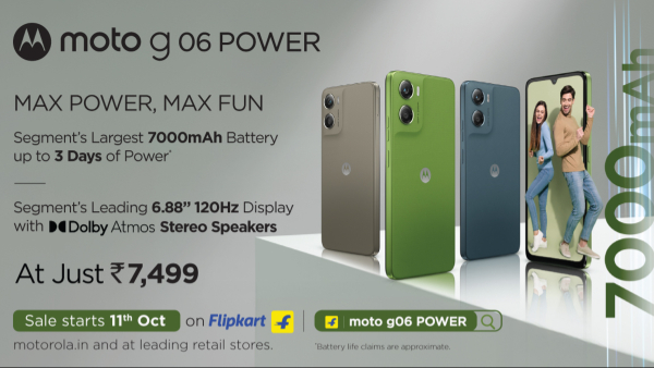 Moto G06 Power Ultra Affordable Smartphone Launched in India