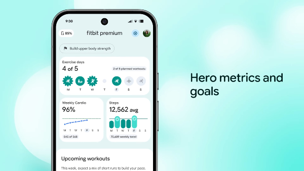Google Revamps Fitbit App with Gemini AI Health Coach App