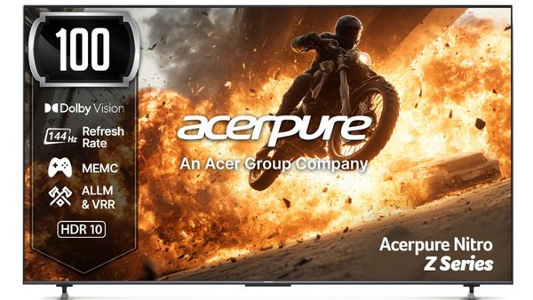 Acerpure 100-Inch Nitro Z Series QLED TV Launched in India 