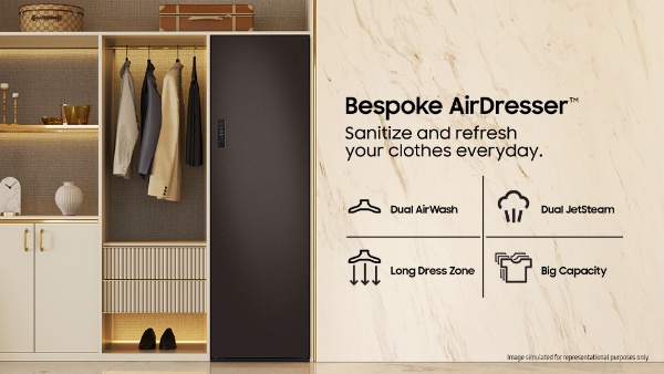 Samsung Launches Bespoke AirDresser In India
