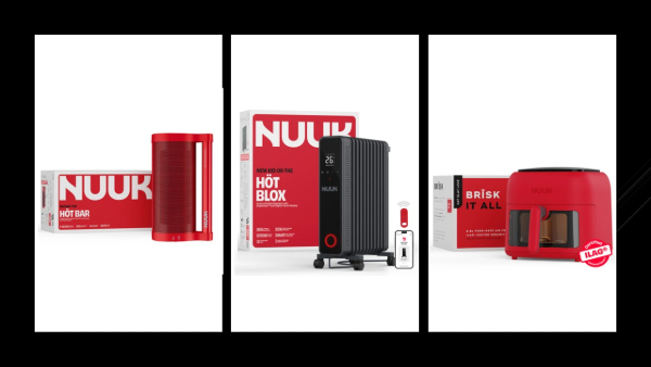 Nuuk BRĪSK Air Fryer, HÖT BLOX Radiator, HÖT BAR PTC Heater Launched