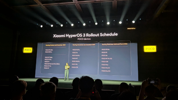 POCO Announces Android 16-Based HyperOS 3 Rollout Schedule