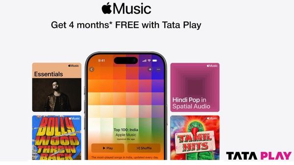 Tata Play Users Can Now Get Up to 4 Months of Apple Music Free