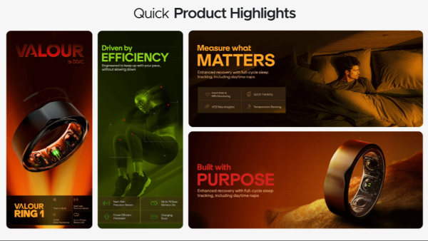 boAt Valour Ring 1 Smart Ring Launched in India