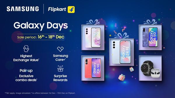 Samsung Announces Galaxy Days Sale On Flipkart: Check All Offers