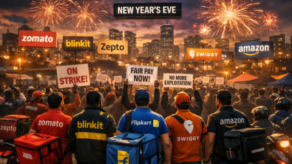 Why Gig Workers Are United on New Year’s Eve Across Major Platforms