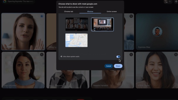 Google Meet Now Lets You Share Full System Audio During Presentations