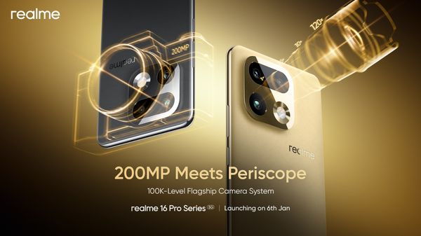 realme 16 Pro Plus to Feature 200MP Main Camera, 3.5x Telephoto, More