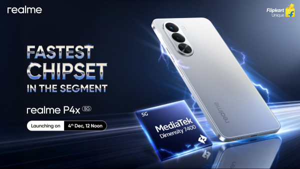 Realme P4x 5G India Launch Today Alongside Realme Watch 5