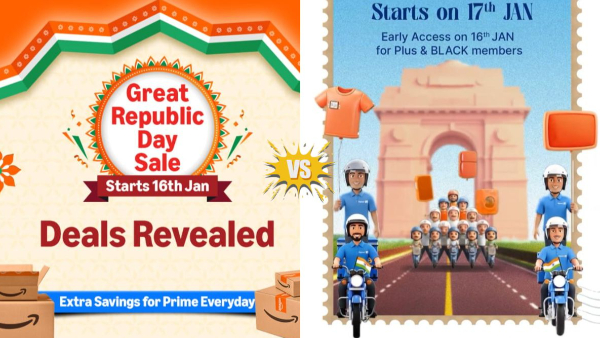 Amazon vs Flipkart Republic Day Sale 2026 Amazon vs Flipkart Republic Day Sale 2026