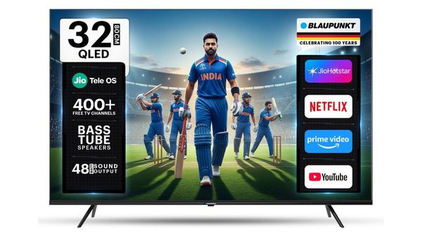 Blaupunkt Launches Its First 32-Inch JioTele OS TV in India at ₹9,699
