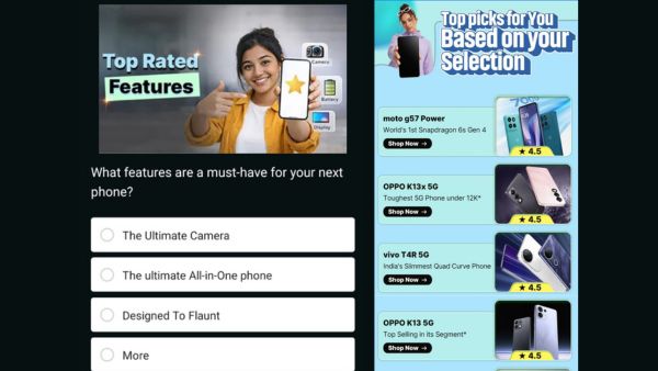 Flipkart Has a Tool That Helps You Pick the Right Phone