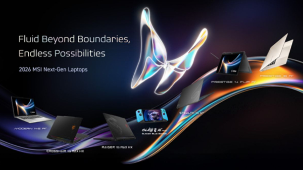 MSI Unveils Prestige, Raider, Stealth & Crosshair Laptops at CES 2026