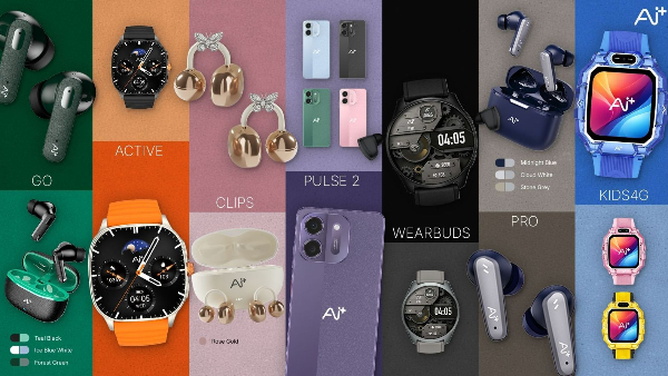 Ai+ NovaWatch Series Launched in India with Built-in Earphones