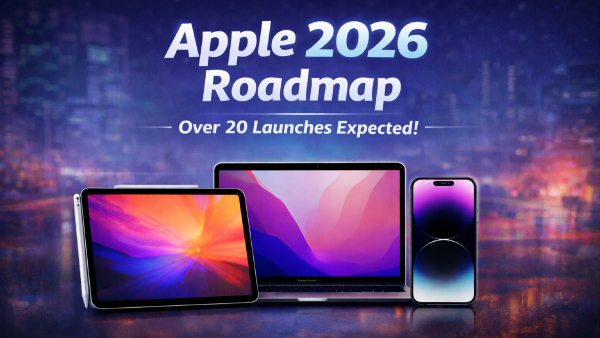 Apple Product Roadmap in 2026: Over 20 Devices Incoming