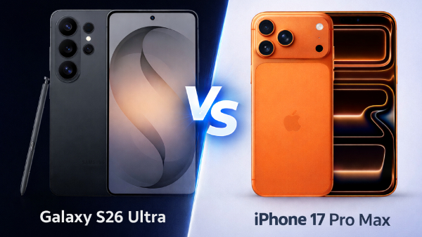 Samsung Galaxy S26 Ultra vs iPhone 17 Pro Max 