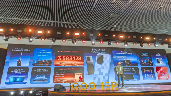 iQOO 15R Launched in India: Check Price, Specifications, Offers