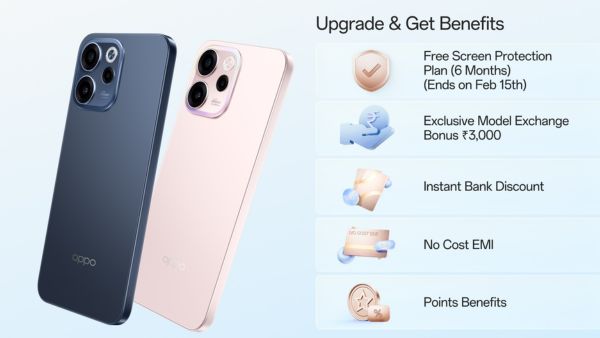 OPPO Reno 15C Now Available for Pre-Order in India: Check Price, Offer