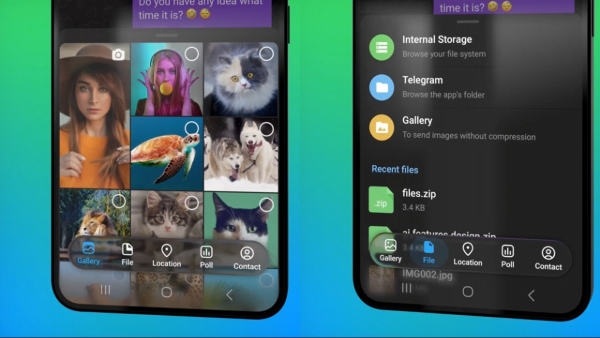 Telegram App for Android Adopts Liquid Glass Design