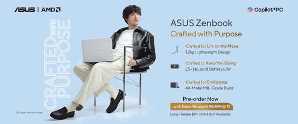ASUS Zenbook S16, Vivobook AI Laptops Pre-Orders Live