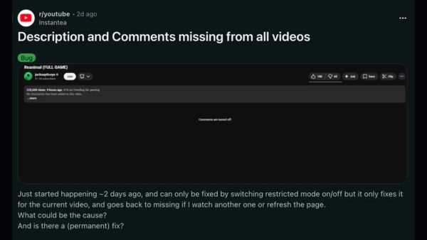 If YouTube Comments Aren’t Loading, Your Ad Blocker Might Be a Reason