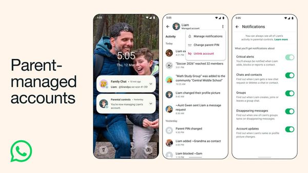 WhatsApp Introduces Parent-Managed Accounts for Kids Under 13